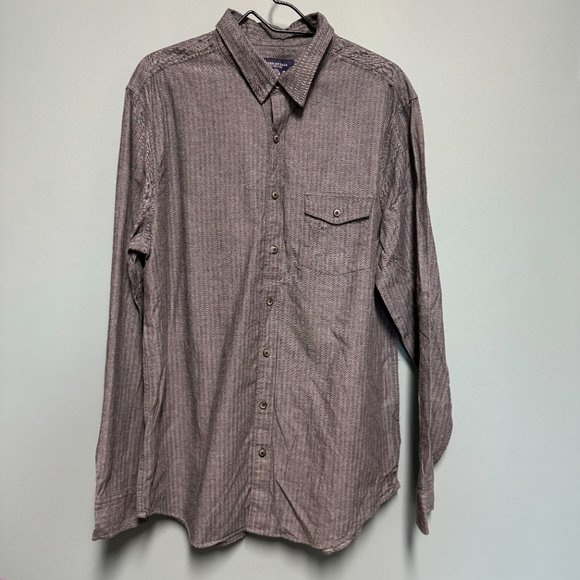 American Eagle Outfitters Other - American Eagle Mens Gray Long Sleeve Flannel Shirt XLT NWT